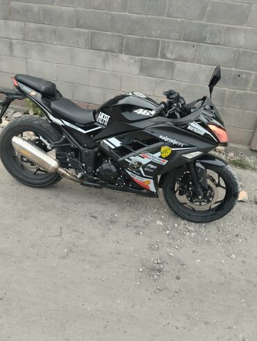 Мотоциклы: Спортбайк Kawasaki, 400 куб. см, Бензин, Взрослый, Б/у