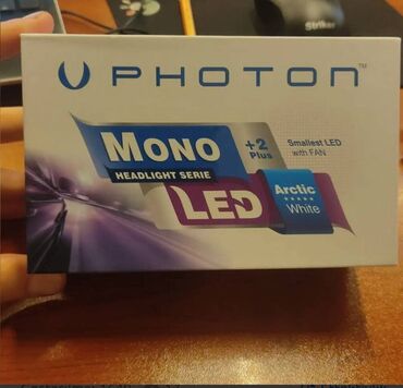 photo: Led işıq Photon H11 mono Led. Şimşək effekti. Çox güclü işığı var. 2