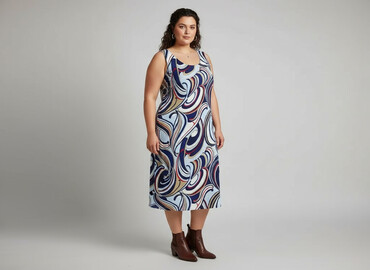 sukienka wieczorowa dla 60 latki: Women`s dress, size 5XL