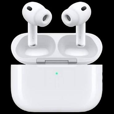 iphone 13 minu: Беспроводные вакуумные наушники, Apple, Airpods Pro 3, Б/у — 2