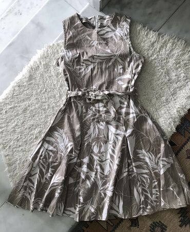 letnje duge haljine: Letnja haljina sa prijatnim meterijalom u velicini S.Jedom obucena