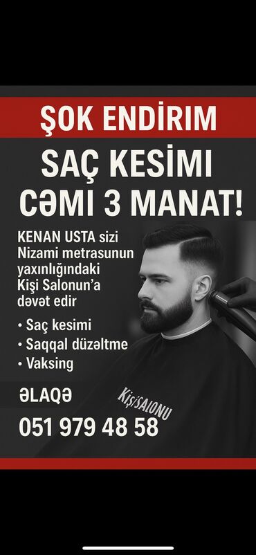 clips sac: Bərbərlər | Saç kəsimi