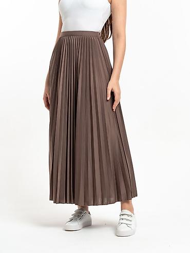 Юбки: Юбка, Модель юбки: Плиссе, Миди, По талии — 8