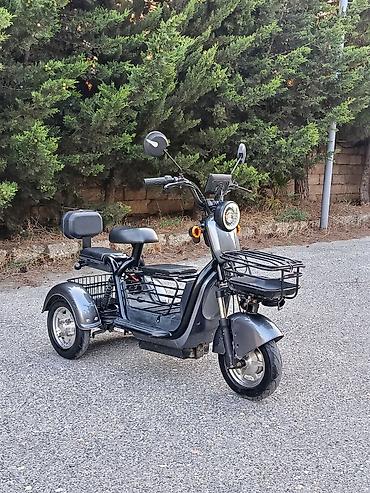 4 teker atv: Elektrik üçtəkərli skuter - Güclü elektrik mühərriki və sakit işləmə — 2