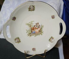 Ostali antikviteti: Tanjir za serviranja 1940g+ Chodziez Poljska. Tanjir za — 1