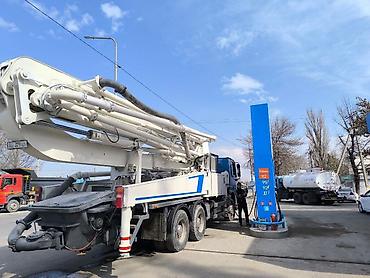 Бетононасосы: Бетононасос, Mercedes-Benz — 8