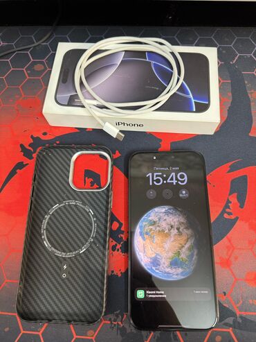 чехлы на айфон 8 плюс бишкек: IPhone 16 Pro Max, Б/у, 256 ГБ, Black Titanium, Защитное стекло, Чехол, Кабель, 100 %