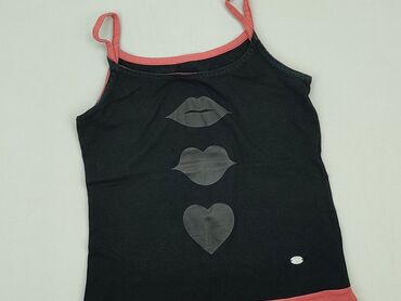 czarne satynowe bluzki na ramiączkach: Bluzka Damska, Carry, M, stan - Dobry
