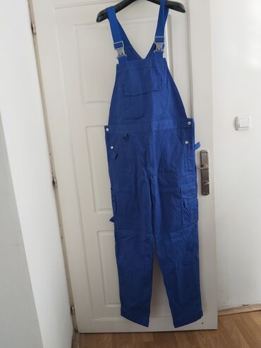 Workwear: Work overall, 2XL (EU 56), color - Blue