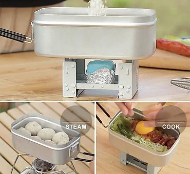 Kabab üçün digər mallar: Kemp üçün ləvazimatlar dəsti: - Narıncı-ağ damaqlı örtük/plyonka – 5 — 17