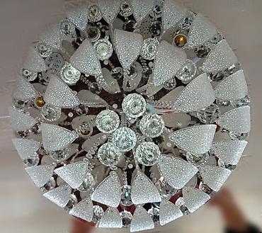 İşıqlandırma: Led Çılçıraq, 4 və daha çox lampa, Metal — 4