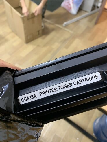 принтер черно белый цена: Кариридж HP (CB 435A) 35A Cartridge for laser printer HP LaserJet