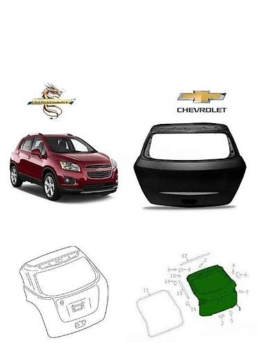 04 baqaj: "Chevrolet Trax 2015" arxa baqajı. "Chevrolet Trax 2015" Arxa Baqaj — 1