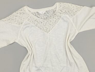 eleganckie beżowa bluzki: Blouse, M (EU 38), condition - Good