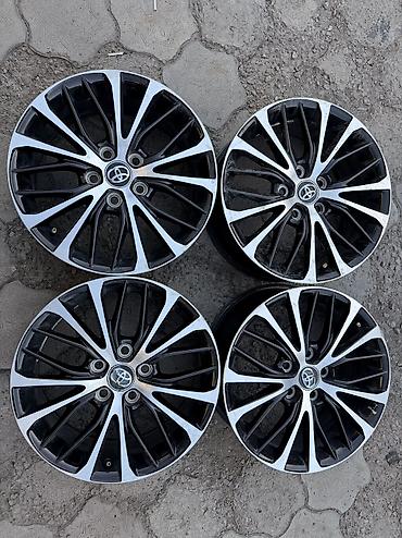 Литые Диски R 17 Toyota, Комплект, отверстий - 5, Б/у