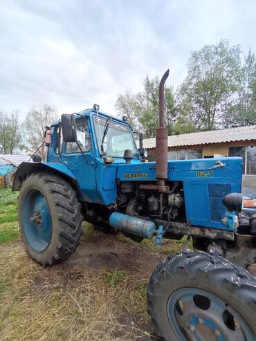 Тракторы МТЗ (Беларус): Трактор Беларус МТЗ 82.1 синего цвета,4x4 отличная передний привод — 5