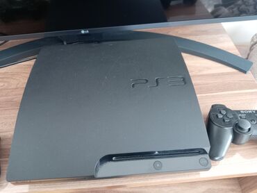 playstation 2 en ucuz: Sony PlayStation 3 (PS3) Slim 27oyun