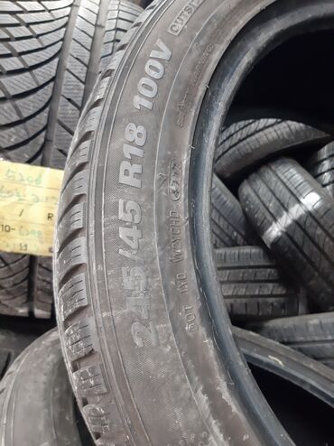 Шины: Шины 275 / 40 / R 18, Зима, Б/у, Комплект, Корея, Kumho — 8