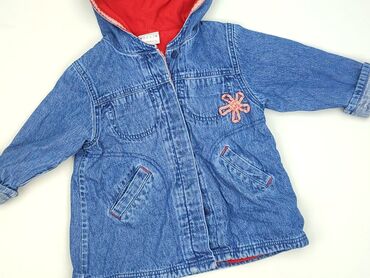 fila kurtka: Children's jeans jacket, 1.5-2 years, 86-92 cm, Next, condition - Very good