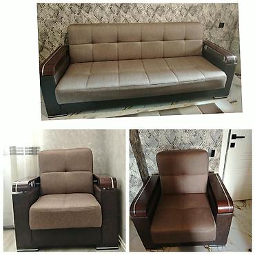 qrup sekilleri: Divan + 2 kreslo dəsti - Komplekt: 1 divan və 2 ədəd kreslo - Hər — 1