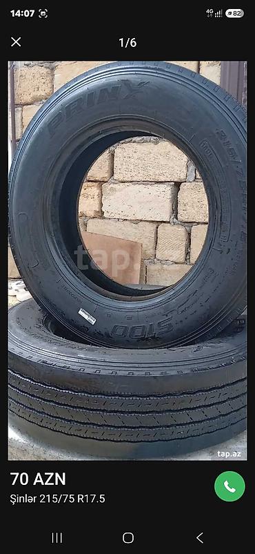 vaz 2107 təkər olculəri: 215/75/17.5 — 1