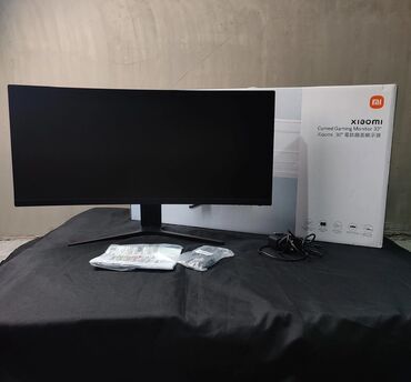 мониторы 200x400 мм: Монитор, Xiaomi, Колдонулган, OLED, 30" - 31"