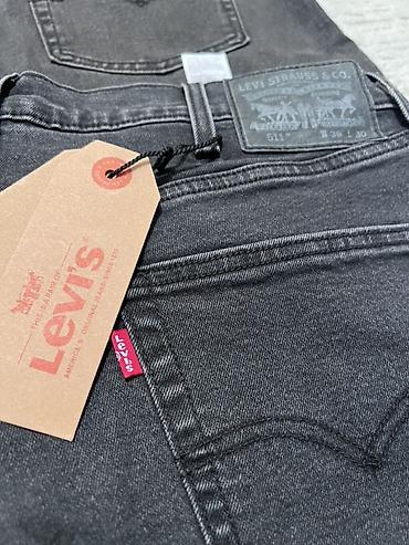 Джинсы: Джинсы Levi’s, классический черный деним 100 % ОРИГИНАЛ !!! Made in — 1