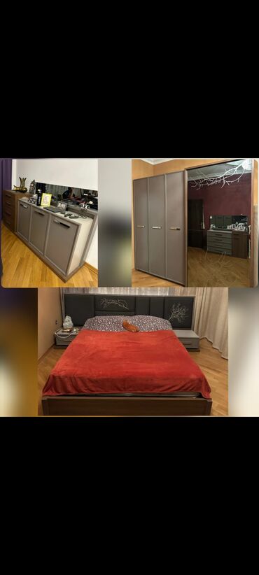 белорусская мебель в баку: *YATAQ mebeli :-TƏCİLİ SATILIR*‼️ QİYMƏT:-1100₼ Baza var əla
