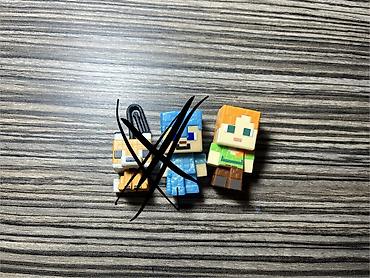 minecraft kinder: Fiqur, Plastik, rəng - Narıncı — 1