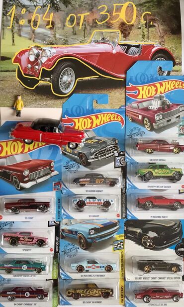 детские игрушки до года: ХотВилс ретроАвтомобили 🇺🇸 Форд Ford 1/64 металл копии миниатюрные -