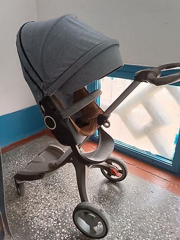 Коляски: Детская прогулочная коляска с дождевиком и москитной сеткой - — 7