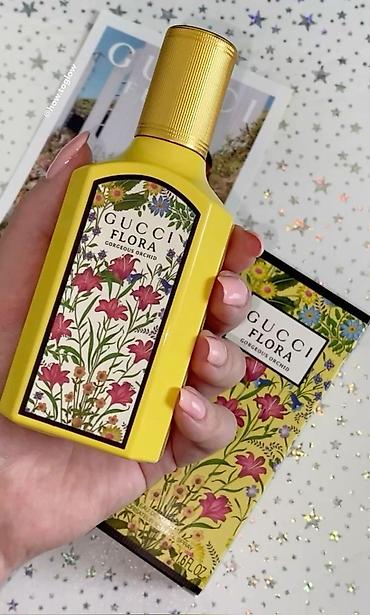 herba flora: ❤️Gucci Flora Parfum 100ml premium klass original qablasmada baqli — 1