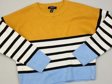sweterek niebieski: Sweterek, New Look, 13 lat, 152-158 cm, stan - Dobry