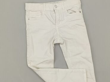 skinny jeans zara: Spodnie jeansowe, Zara, 4-5 lat, 110, stan - Dobry