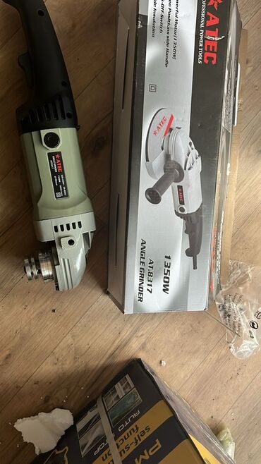 шлифованный машинка: Сетевая болгарка, Atec, Новый, Самовывоз, Бесплатная доставка, Платная доставка