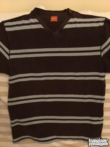 Majice: Majica na kratke rukave, L, M, Hugo Boss, bоја - Lila, Pamuk — 9