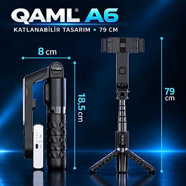 gps navigator satisi: Whatsappa yazın yanlız yenidi istfade olunmayıb QAML A6 Əl Gimbal — 5