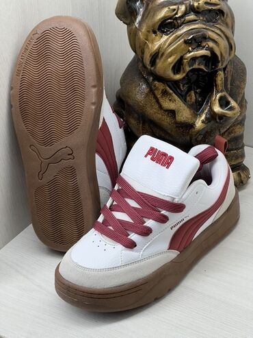 мужские ботинки: Кеды Puma🐆 Высокие и удобные подошва🦋 Замша,кожа Размеры: 37,38