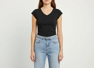 t shirty miu miu: Fisherfield, T-shirt damski, rozmiar XS