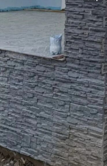 Dekorativ daşlar: Dekorativ fasad və daxili divar daş panelləri - Material: Beton — 7