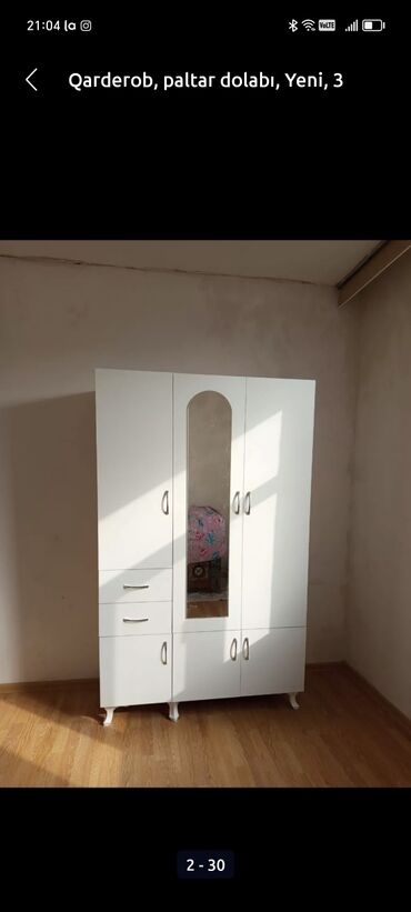 Dolablar: Yeni, Açılan, 4 qapılı Düz dolab, Qarderob, paltar dolabı, Azərbaycan — 10