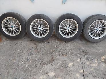 Капкактар: Дөңгөлөктөр монтажда 215 / 60 / R 16, Кыш, Колдонулган, Комплект, Жеңил унаалар, Куйма, тешиктери - 5 — 4