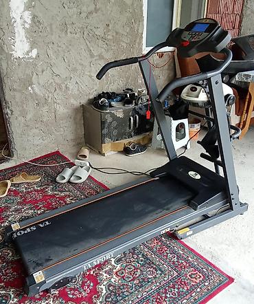 İdman və istirahət: TA SPORT qaçış trenajoru - Elektrikli qaçış yolu, evdə kardio — 1