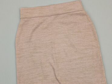 jeansowe spódniczka z dziurami: Spódnica, S, stan - Dobry