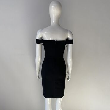 Вечерние платья: Вечернее платье, Классическое, Короткая модель, Полиэстер, Без рукавов, Стразы, S — 2