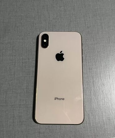 айфоны телефоны: IPhone Xs, Б/у, 64 ГБ, Золотой, Зарядное устройство, Защитное стекло, Чехол, 100 %