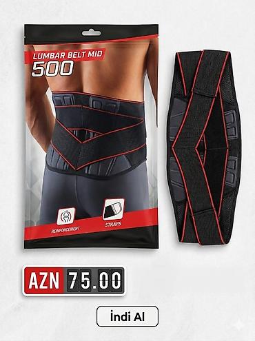 Tibbi məhsullar: Tarmak Mid 500 Bel Korseti / Bel Dəstək Bandajı Decathlon-dan alınıb — 1