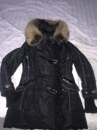 женские куртки с мехом: Пуховик, M, L, XL