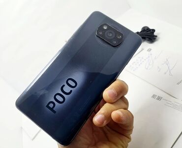 Внешние аккумуляторы: Poco X3 Pro, Б/у, 256 ГБ, цвет - Черный, 2 SIM