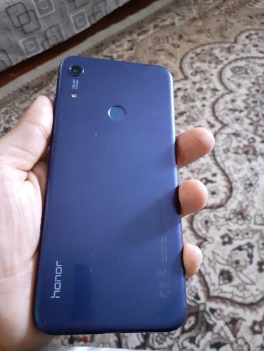 fly bird телефон: Honor 8A Prime, 32 GB, rəng - Göy, Sensor, İki sim kartlı